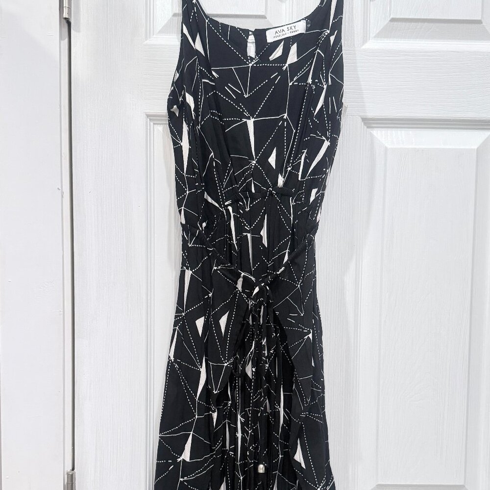 Ava Sky black jumper clara sz S, woven